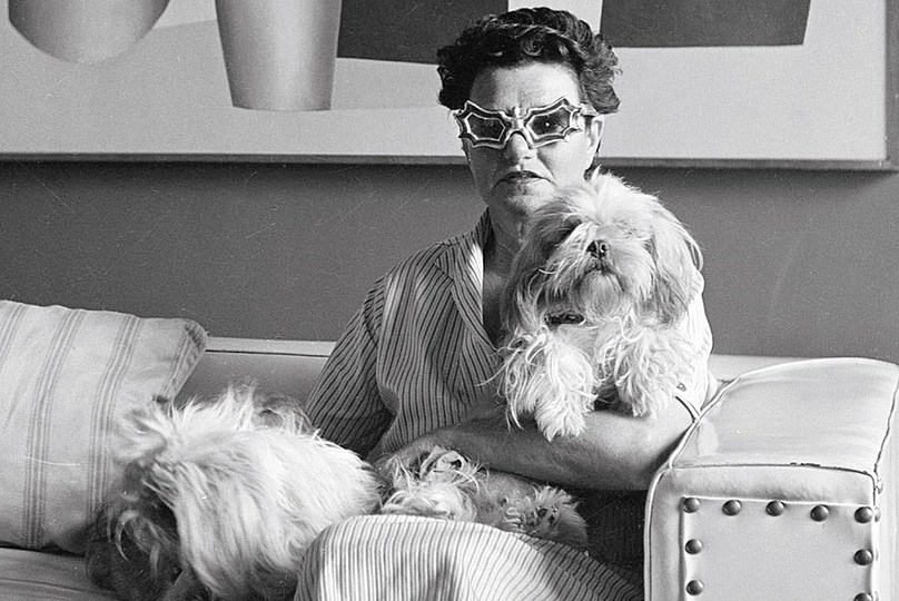 Woman. Black. White.: Portrait of Peggy Guggenheim, Oswald Kofler