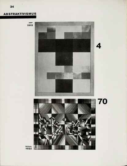 El Lissitzky and Hans Arp: The Isms: 