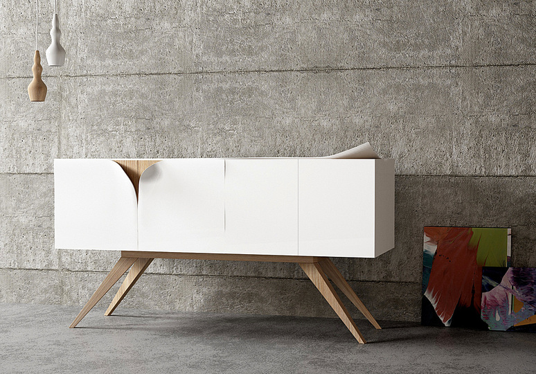 Slap furniture: 