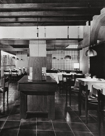 Sixties restaurants: 