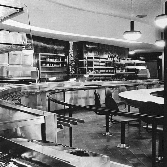 Sixties restaurants: 