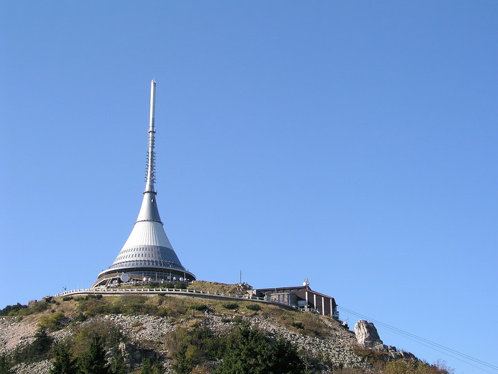 Jested Tower by Karel Hubacek: 