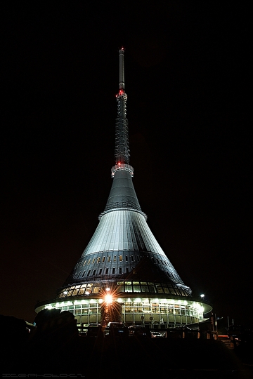 Jested Tower by Karel Hubacek: 