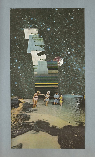 Collages by Bryan Olson: 