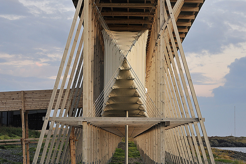 Steilneset Memorial by Bourgeois and Zumthor: 