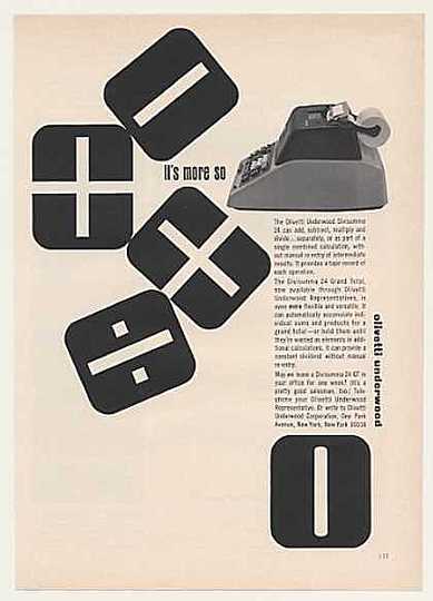 Olivetti Ads: 