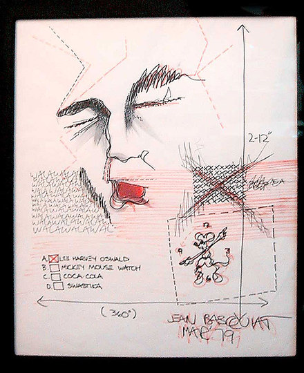 Basquiat sketches
