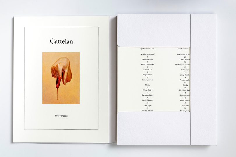 Book : Cattelan: 