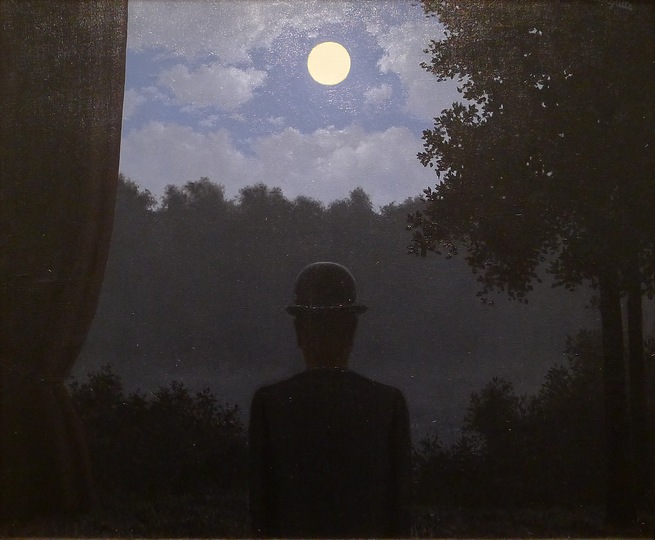 Rene Magritte: Une rose dans l´ univers