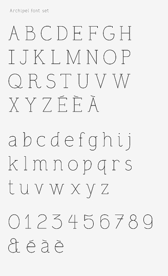 Fonts by Benjamin Varin: 