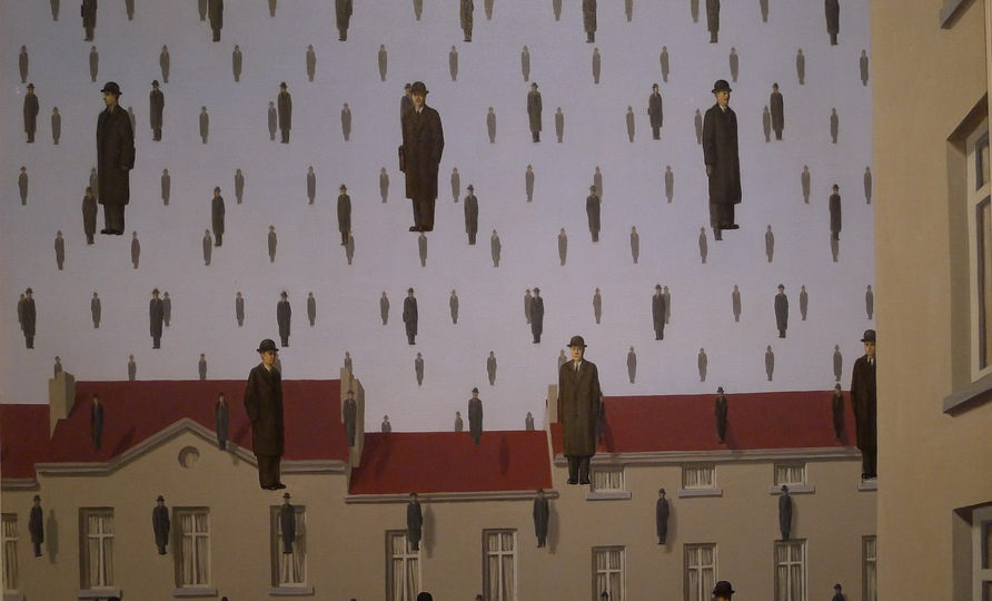 Rene Magritte: Une rose dans l´ univers