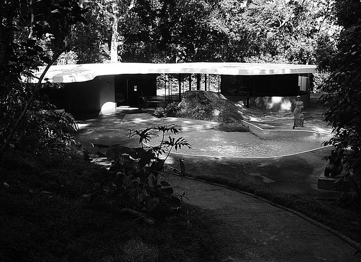 Brazil Modernism: Oscar Niemeyer, Casa das Canoas, Gavea, Rio de Janeiro, 1953.