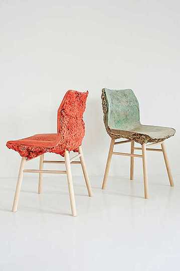 Foam wood chair