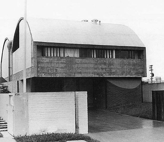 Brazil Modernism: Flávio Império and Rodrigo Lefèvre, Casa Juarez Brandão Lopes, São Paolo, 1968.