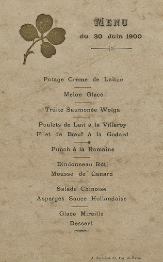 The Menu: 