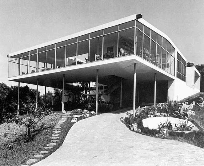 Brazil Modernism: ￼Lina Bo Bardi, private house, São Paulo, 1952