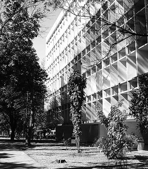 Brazil Modernism: ￼South wing superquadra blocks, Brasília, c. 1957–60.
