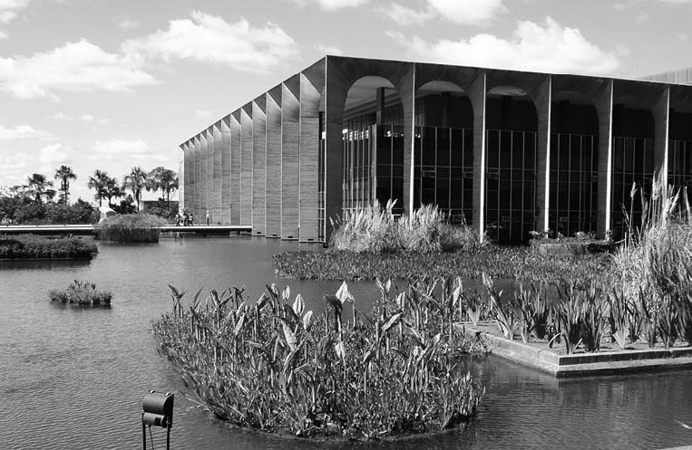 Brazil Modernism: Oscar Niemeyer, Palácio do Itamaraty, Brasília, 1958–67.