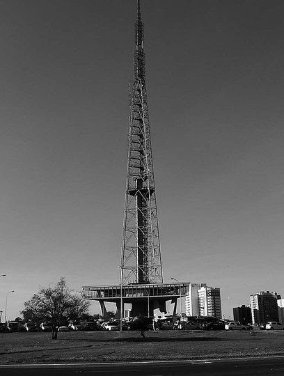 Brazil Modernism: Lúcio Costa, TV Tower, Brasília, 1960.