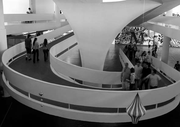 Brazil Modernism: Oscar Niemeyer, São Paulo Bienal
pavilion, interior, 1951.