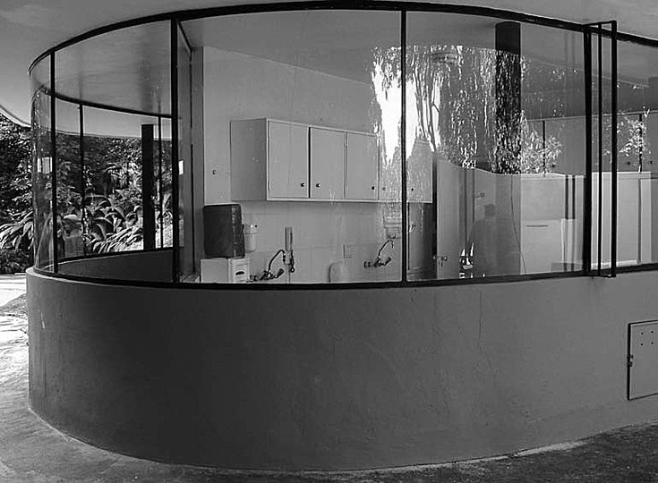Brazil Modernism: Oscar Niemeyer, Casa das Canoas, Gavea, Rio de Janeiro, 1953.