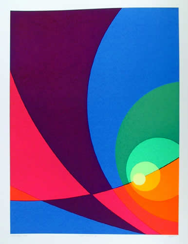 Herb Aach: Color Theory: I've moved into the realm of what I call 'impersonal' color. 'Objective' is probably more fitting than 'impersonal'. But 'objective