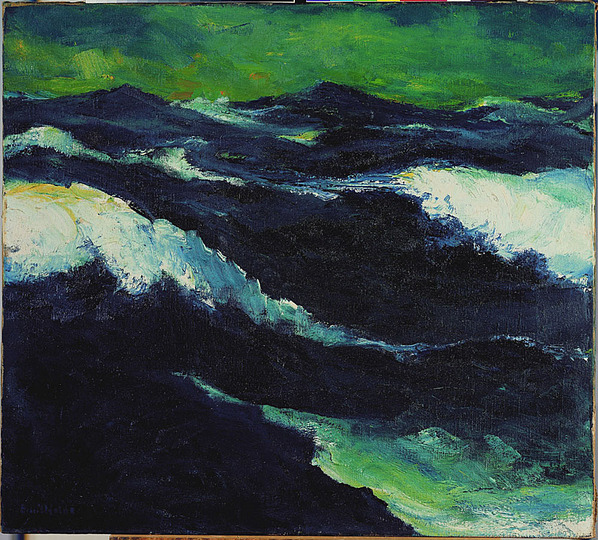 The Sea by Emil Nolde