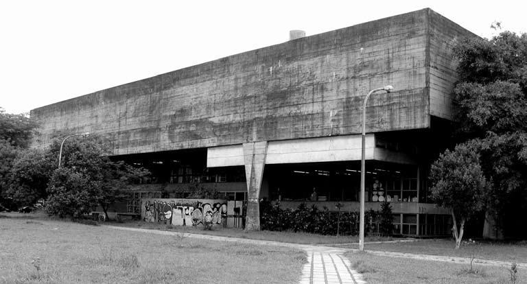 Brazil Modernism: Vilanova Artigas, FAU-USP, São Paulo, 1961–9.
