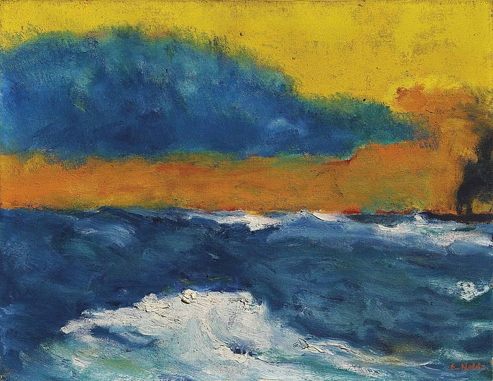 The Sea by Emil Nolde