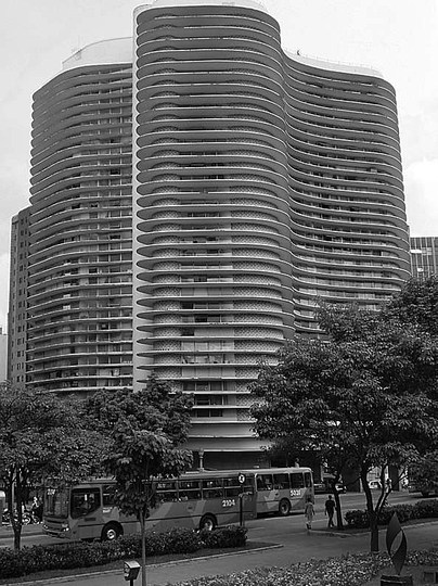 Brazil Modernism: Oscar Niemeyer, Edifício Niemeyer, Belo Horizonte, 1951.