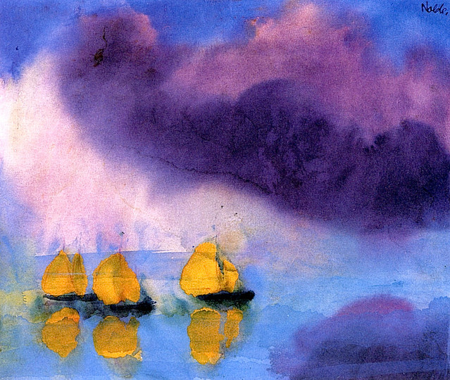 The Sea by Emil Nolde