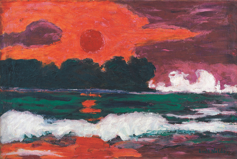 The Sea by Emil Nolde