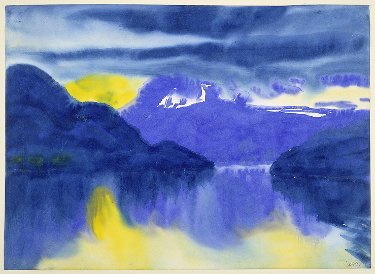 The Sea by Emil Nolde