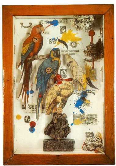 Collages and boxes: Joseph Cornell: 