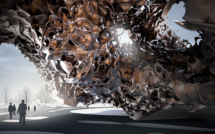 Swarm fabrication: Kokkugia / Roland Snooks: 
