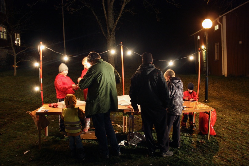 Soderlund Davidson: Shadow theater workshop at the Dalsland Art Museum, Sweden