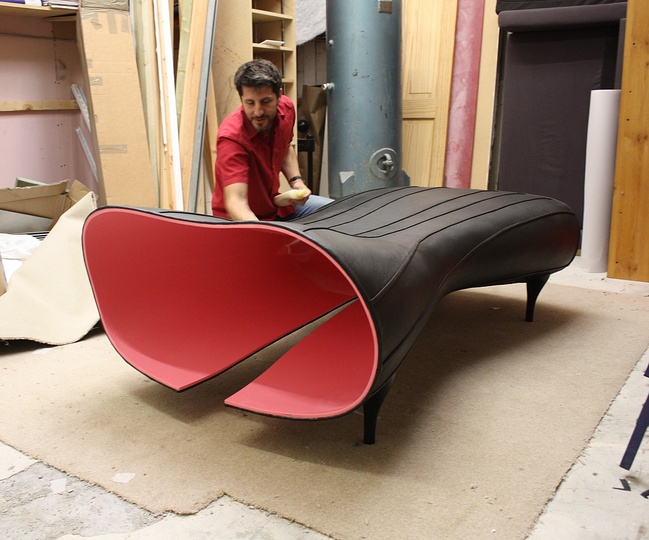 The Object of Desire, Sweet Jane: Finishing touches from my upholster Damien Moura-Delort
