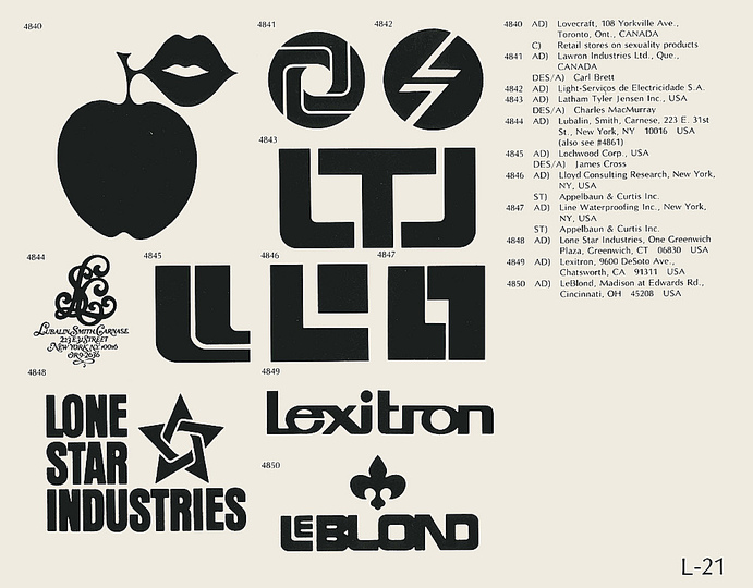 Seventies Logos: 