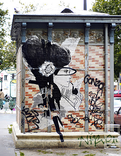 Paris Street Art by Monsieur Qui: 