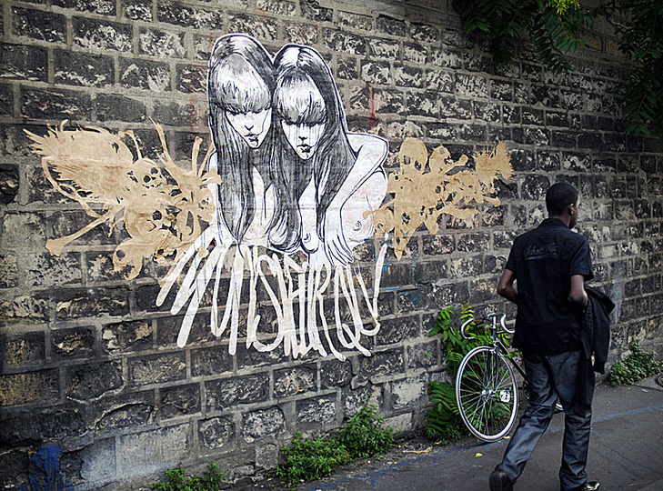 Paris Street Art by Monsieur Qui: 