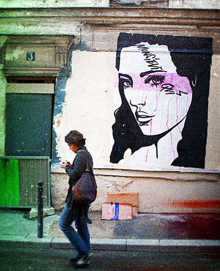 Paris Street Art by Monsieur Qui: 