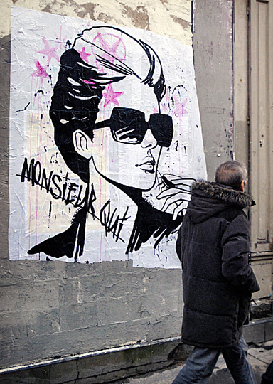 Paris Street Art by Monsieur Qui: 