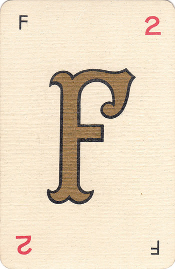 Card Alphabet: 