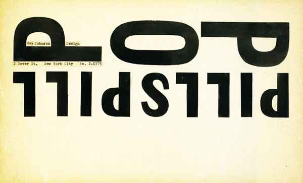 Ray Johnson: 