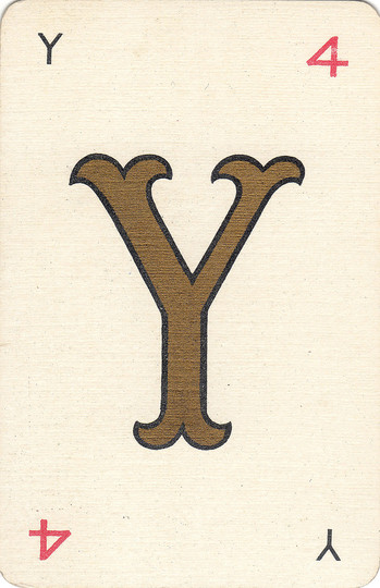 Card Alphabet: 