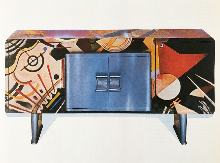 Alessandro Mendini 1931-2019: Redesigned sideboard, Alessandro Mendini
