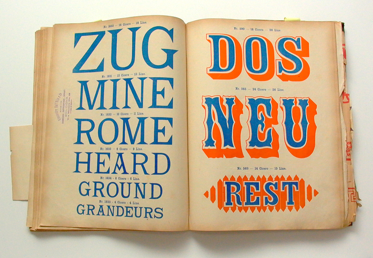 Paul Rand type specimens