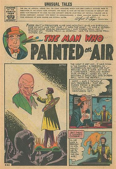 The Man Who Painted on Air