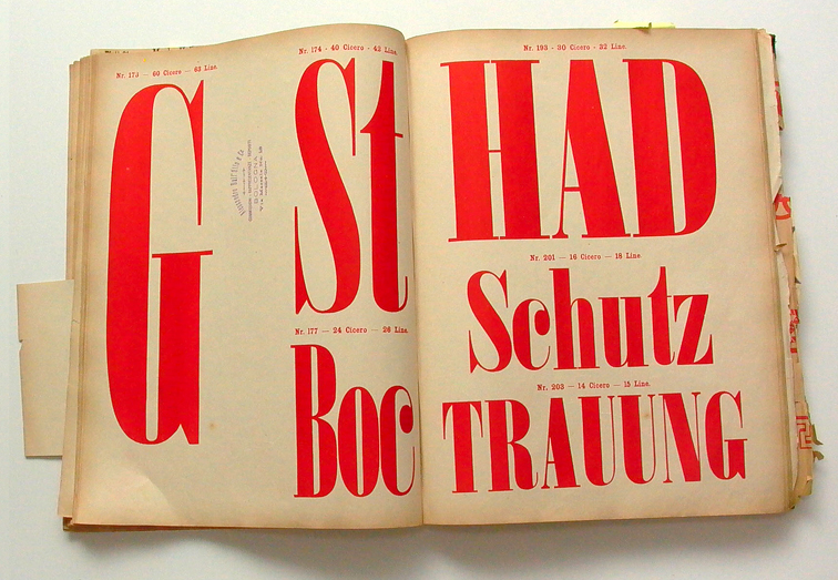 Paul Rand type specimens