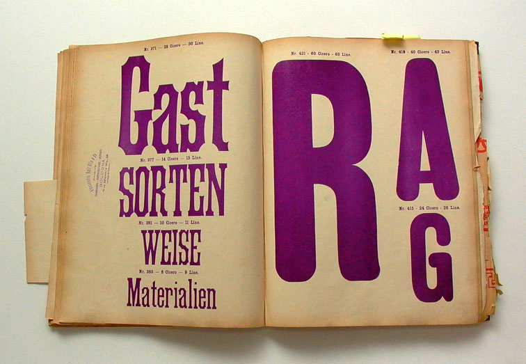 Paul Rand type specimens